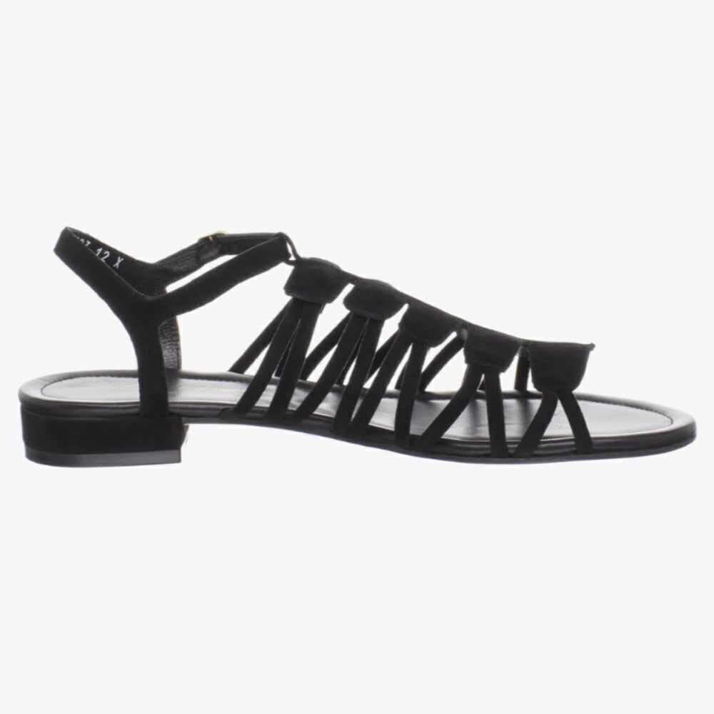 ROBERT CLERGERIE Black Suede Sandals - Picture 11 of 11